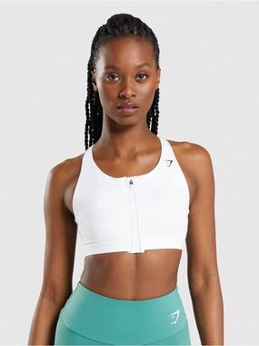 Gymshark Zip Up Sports Bra